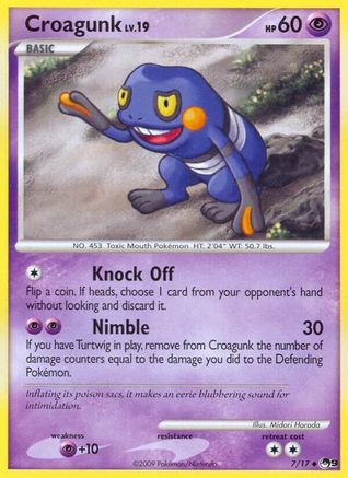 Croagunk 7/17 - POP Series 9 - Poke-Collect
