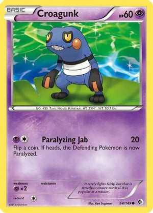 Croagunk 64/149 - Boundaries Crossed Reverse Holofoil