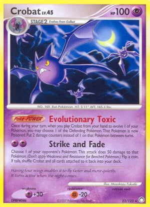 Crobat 23/123 - Mysterious Treasures Reverse Holofoil - Poke-Collect