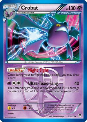 Crobat (Team Plasma) 55/135 - Plasma Storm Reverse Holofoil - Poke-Collect