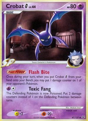 Crobat G 47/127 - Platinum Reverse Holofoil - Poke-Collect