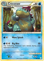 Croconaw 38/123 - HeartGold SoulSilver Reverse Holofoil - Poke-Collect
