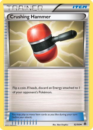 Crushing Hammer 92/98 - Emerging Powers Reverse Holofoil - Poke-Collect