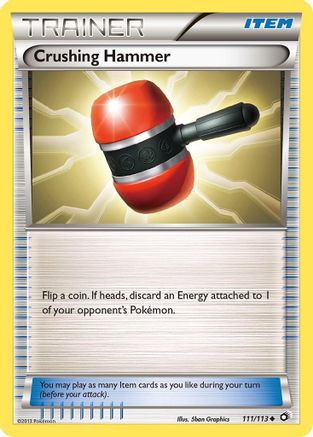 Crushing Hammer 111/113 - Legendary Treasures Reverse Holofoil - Poke-Collect