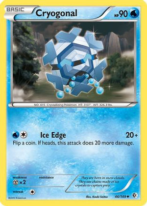 Cryogonal 46/149 - Boundaries Crossed Reverse Holofoil - Poke-Collect