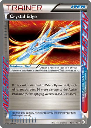 Crystal Edge 138/149 - Boundaries Crossed Holofoil