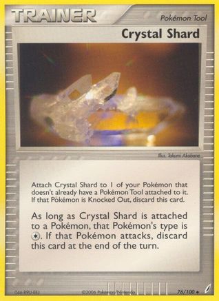 Crystal Shard 76/100 - Crystal Guardians - Poke-Collect