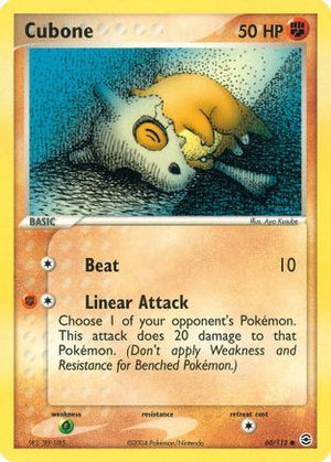 Cubone 60/112 - FireRed & LeafGreen Reverse Holofoil - Poke-Collect