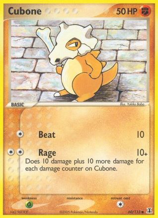 Cubone 60/113 - Delta Species Reverse Holofoil - Poke-Collect