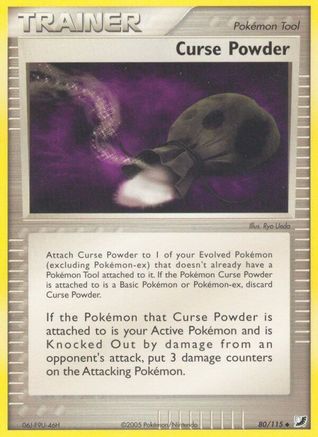 Curse Powder 80/115 - Unseen Forces - Poke-Collect