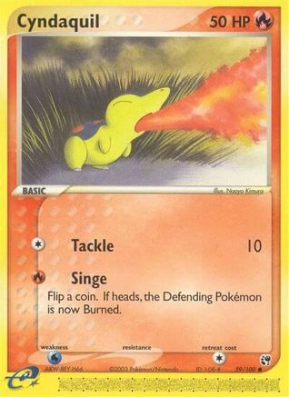 Cyndaquil 59/100 - Sandstorm - Poke-Collect