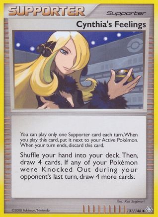 Cynthia's Feelings 131/146 - Legends Awakened - Poke-Collect