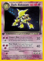 Dark Alakazam (1) 1/82 - Team Rocket Unlimited Holofoil - Poke-Collect