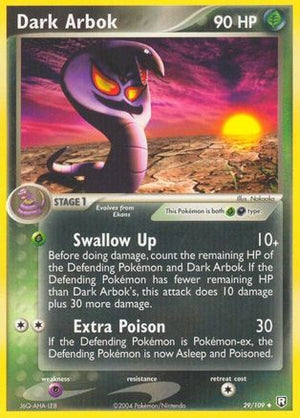 Dark Arbok 29/109 - Team Rocket Returns Reverse Holofoil