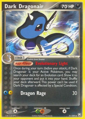 Dark Dragonair - 031/109 31/109 - Team Rocket Returns Reverse Holofoil - Poke-Collect