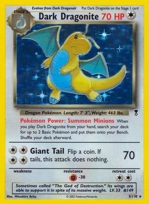 Dark Dragonite 5/110 - Legendary Collection Reverse Holofoil