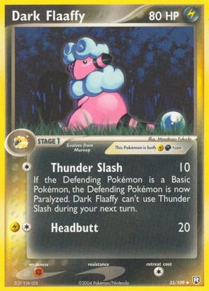 Dark Flaaffy 33/109 - Team Rocket Returns Reverse Holofoil