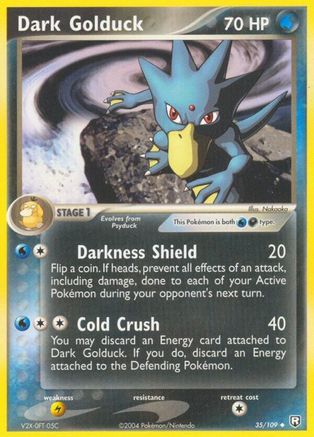 Dark Golduck 35/109 - Team Rocket Returns Reverse Holofoil - Poke-Collect