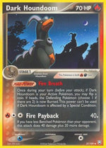 Dark Houndoom - 037/109 37/109 - Team Rocket Returns Reverse Holofoil - Poke-Collect