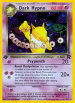 Dark Hypno (9) 9/82 - Team Rocket 1st Edition Holofoil - Poke-Collect