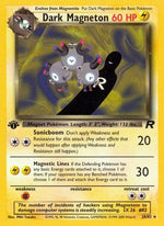 Dark Magneton (28) 28/82 - Team Rocket 1st Edition - Poke-Collect