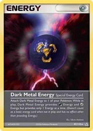 Dark Metal Energy 97/110 - Holon Phantoms Reverse Holofoil