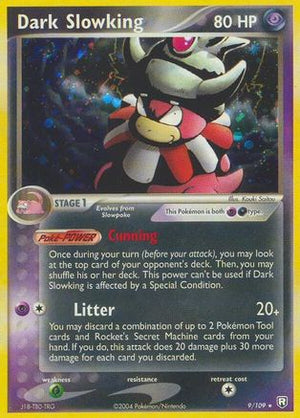 Dark Slowking 9/109 - Team Rocket Returns Reverse Holofoil