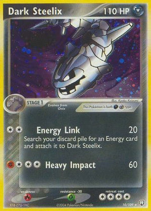 Dark Steelix 10/109 - Team Rocket Returns Reverse Holofoil - Poke-Collect