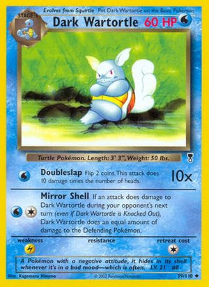 Dark Wartortle 39/110 - Legendary Collection Reverse Holofoil