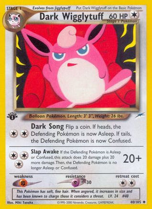 Dark Wigglytuff 40/105 - Neo Destiny Unlimited - Poke-Collect
