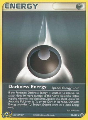 Darkness Energy 93/109 - Ruby & Sapphire Reverse Holofoil