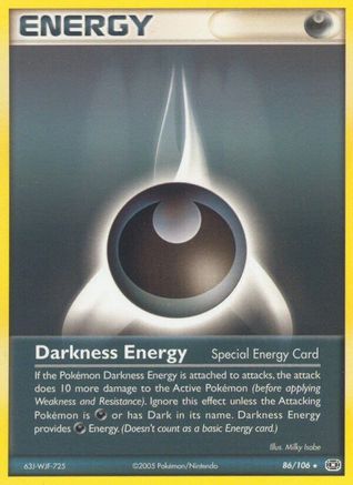 Darkness Energy 86/106 - Emerald Reverse Holofoil - Poke-Collect