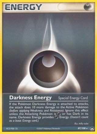 Darkness Energy (Special) 87/108 - Power Keepers Reverse Holofoil - Poke-Collect