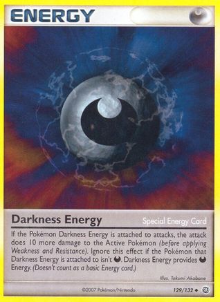 Darkness Energy 129/132 - Secret Wonders Reverse Holofoil - Poke-Collect