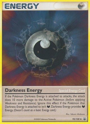 Darkness Energy 93/100 - Majestic Dawn Reverse Holofoil