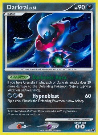 Darkrai - DP52 DP52/56 - Diamond and Pearl Promos Holofoil - Poke-Collect