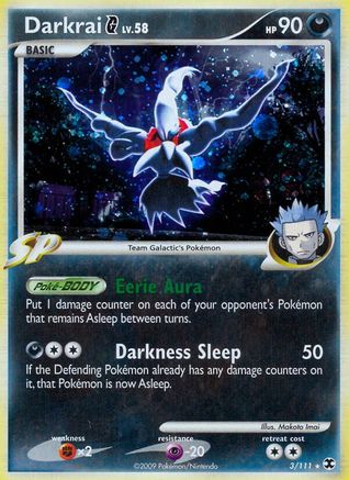 Darkrai G 3/111 - Rising Rivals Reverse Holofoil - Poke-Collect