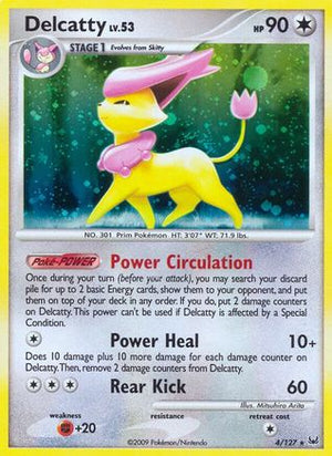 Delcatty 4/127 - Platinum Holofoil - Poke-Collect