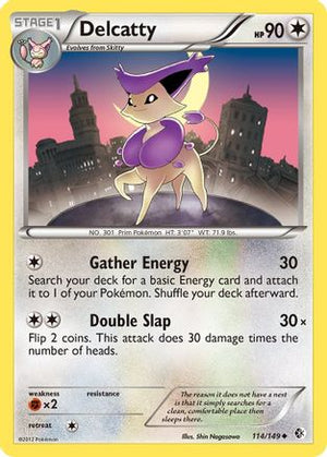 Delcatty 114/149 - Boundaries Crossed Reverse Holofoil