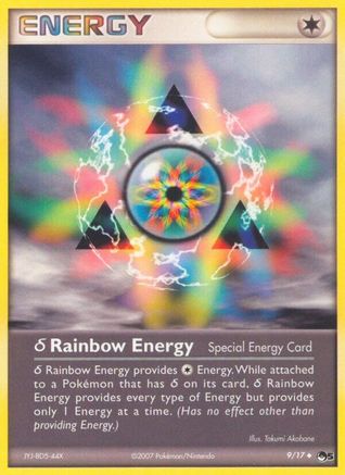 δ Rainbow Energy 9/17 - POP Series 5 - Poke-Collect