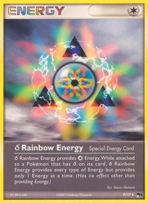 δ Rainbow Energy 9/17 - POP Series 5 - Poke-Collect