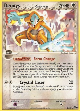 Deoxys (Delta Species) 2/17 - POP Series 4 - Poke-Collect