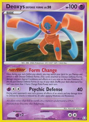 Deoxys Defense Forme 25/146 - Legends Awakened