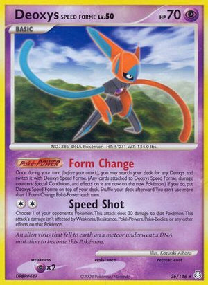 Deoxys Speed Forme 26/146 - Legends Awakened Reverse Holofoil - Poke-Collect