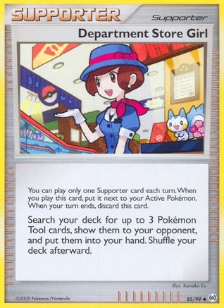 Department Store Girl 85/99 - Arceus - Poke-Collect
