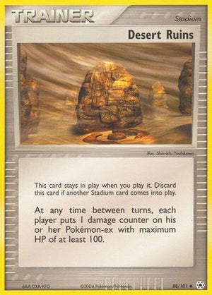 Desert Ruins 88/101 - Hidden Legends Reverse Holofoil - Poke-Collect