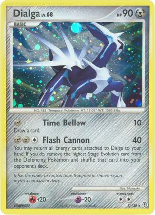 Dialga 1/130 - Diamond & Pearl Reverse Holofoil - Poke-Collect