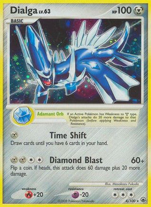 Dialga 4/100 - Majestic Dawn Reverse Holofoil