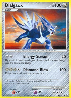 Dialga 23/127 - Platinum Reverse Holofoil - Poke-Collect