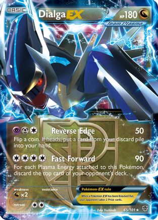 Dialga EX (Team Plasma) 65/101 - Plasma Blast Holofoil - Poke-Collect